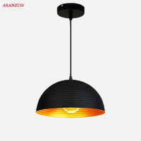 Suspension design rayures demi-boule Cover