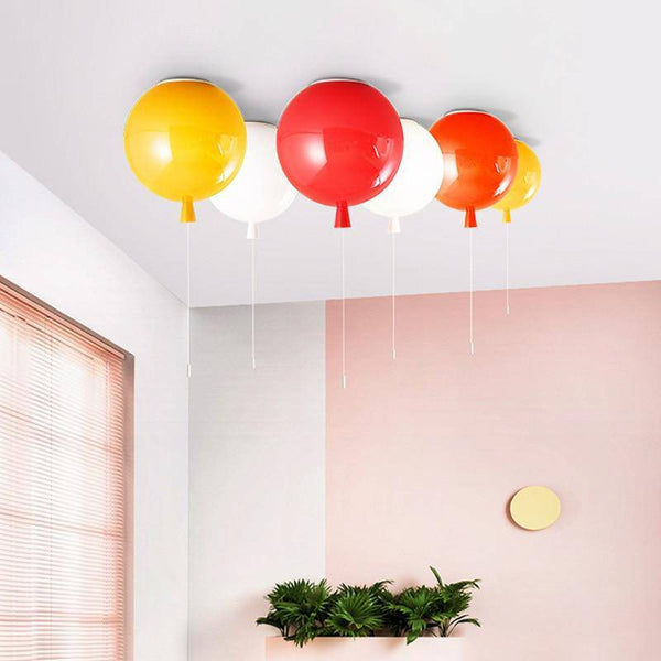 Plafonnier Home en verre coloré
