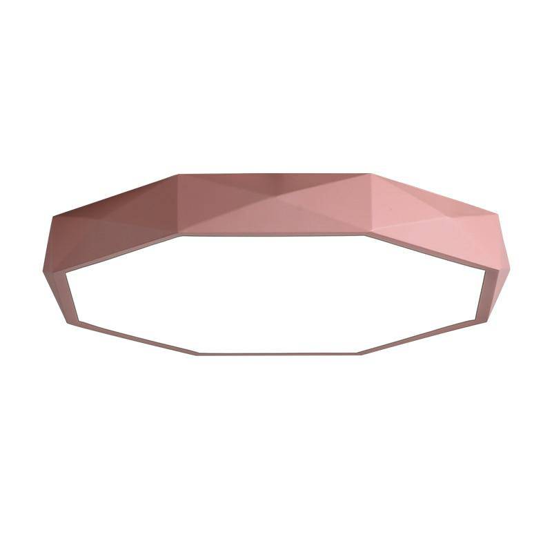Plafonnier LED Octogone Coloré "BalconyLight"