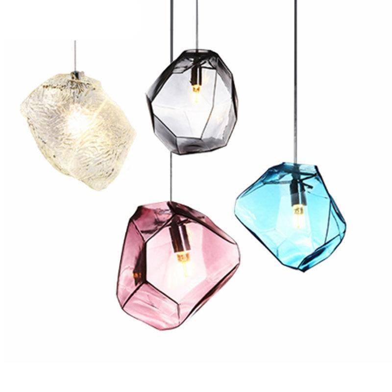Suspension Colorful Crystal Design