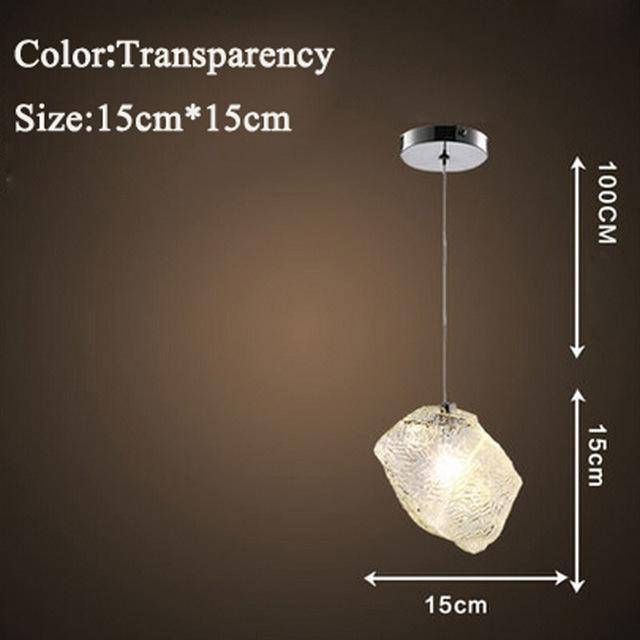 Suspension Colorful Crystal Design