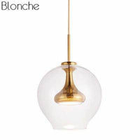 Suspension lumineuse LED GlassCurve