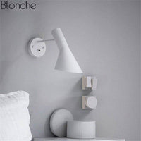 Applique murale LED conique moderne