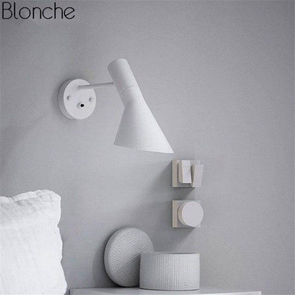 Applique murale LED conique moderne