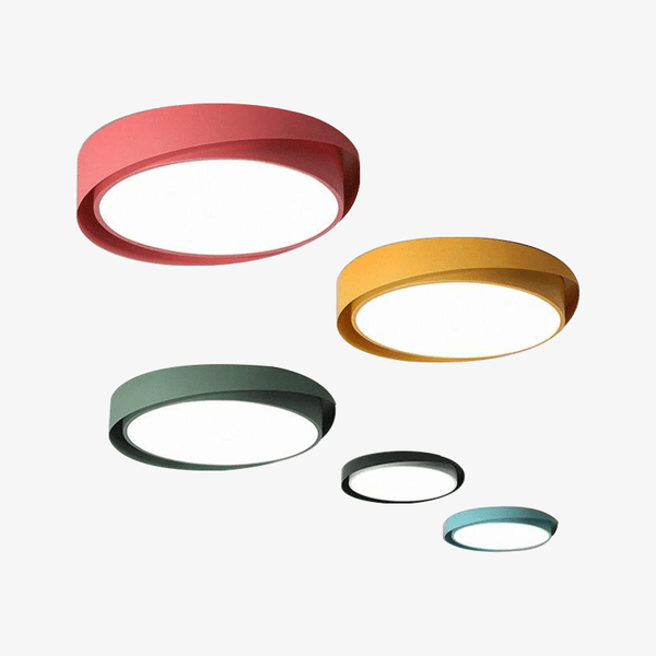 Plafonnier LED Arrondi Art Design
