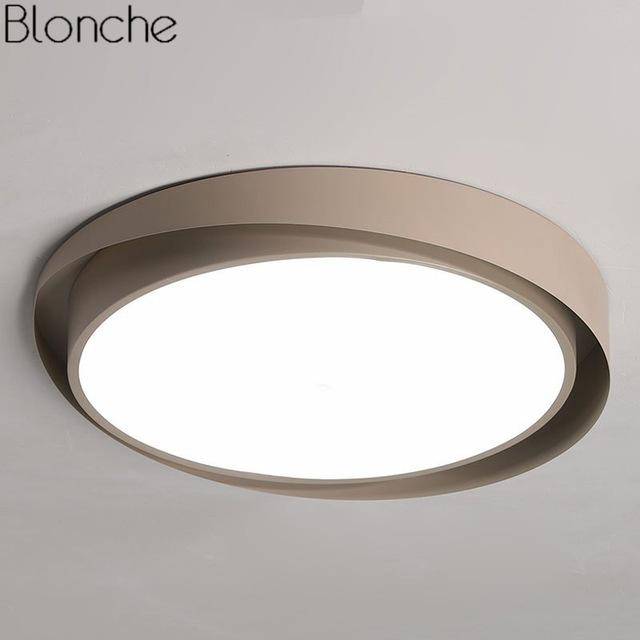 Plafonnier LED Arrondi Art Design