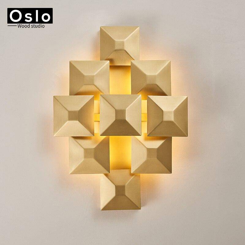 Applique murale Design LED "Mur de Carreaux Light"