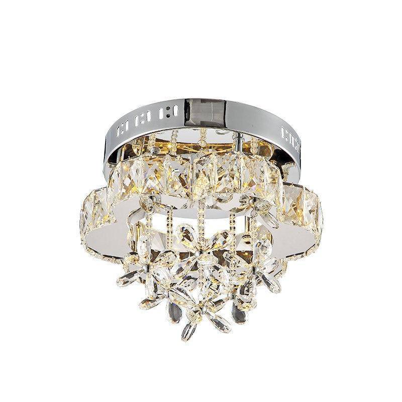 Plafonnier LED Cristal Fleur