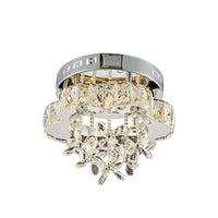 Plafonnier LED Cristal Fleur