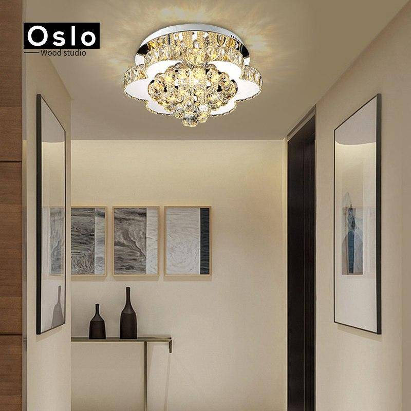 Plafonnier LED Cristal Fleur