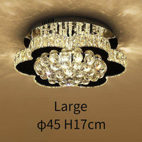 Plafonnier LED Cristal Fleur