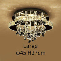 Plafonnier LED Cristal Fleur