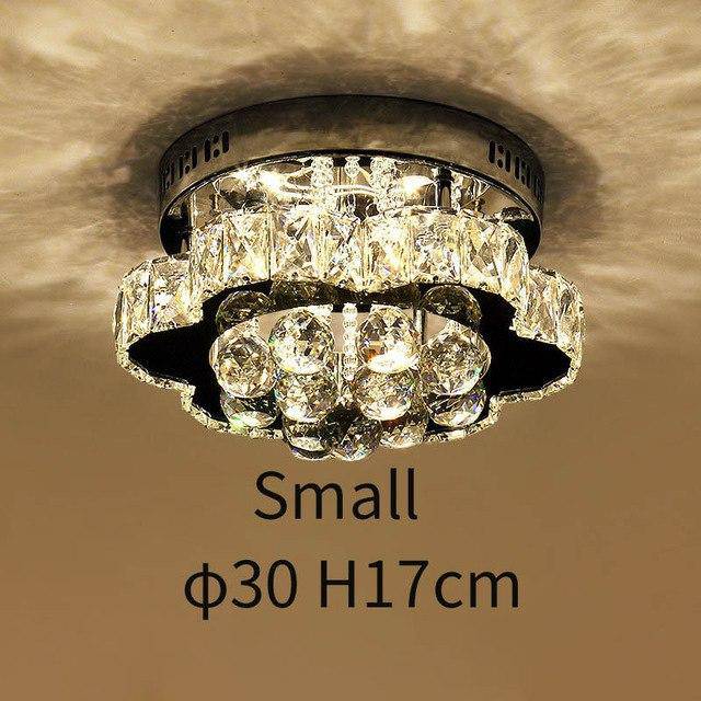 Plafonnier LED Cristal Fleur