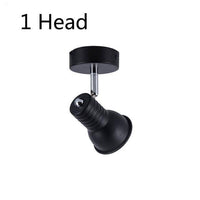 Plafonnier LED Noir Modulable