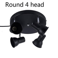 Plafonnier LED Noir Modulable