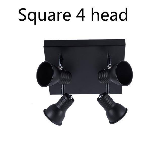 Plafonnier LED Noir Modulable