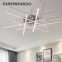 Plafonnier LED Chromé Flush