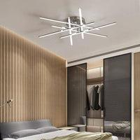 Plafonnier LED Chromé Flush