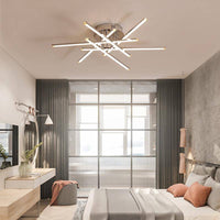 Plafonnier LED Chromé Flush