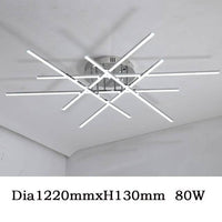 Plafonnier LED Chromé Flush