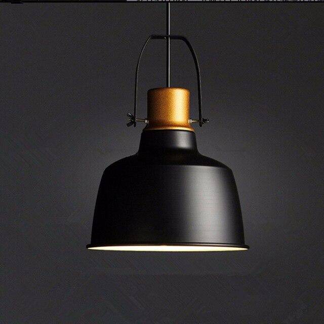 Suspension Vintage Black & Gold en Aluminium