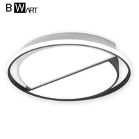 Plafonnier LED BWART Noir & Blanc