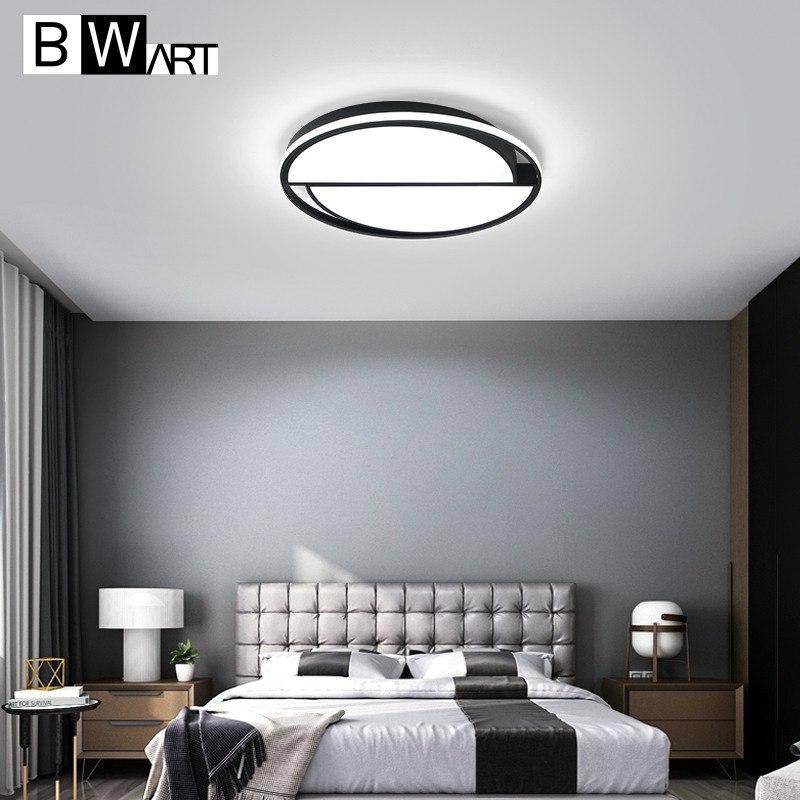 Plafonnier LED BWART Noir & Blanc