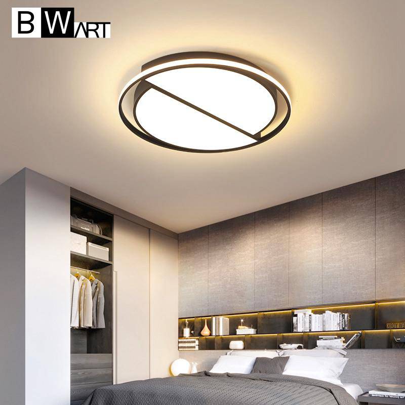 Plafonnier LED BWART Noir & Blanc