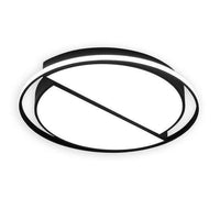 Plafonnier LED BWART Noir & Blanc