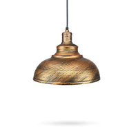 Suspension rétro vintage en bronze