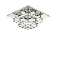 Plafonnier LED cristal élégant