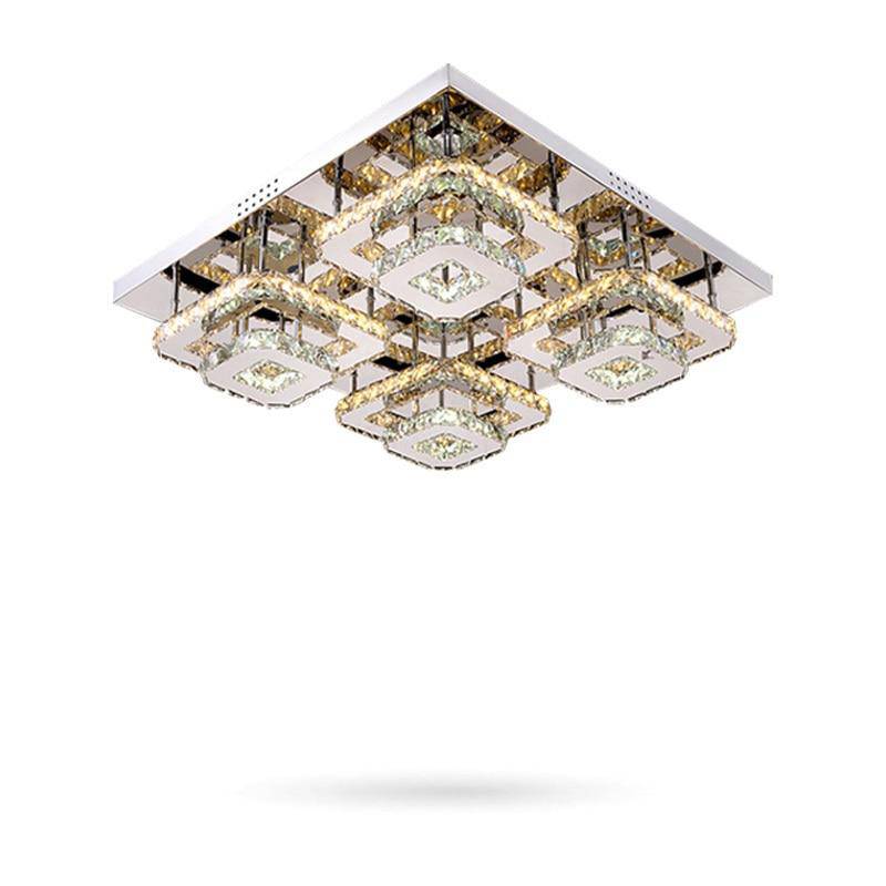 Plafonnier LED en cristal carré Square