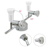 Plafonnier Chromé LED IntelliSpot