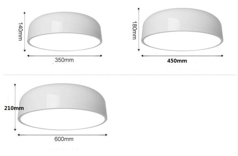 Plafonnier LED Design Smithfield en Aluminium