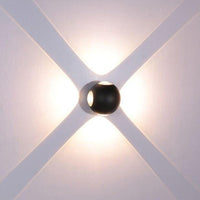 Applique murale LED circulaire d'extérieur Sammyjo