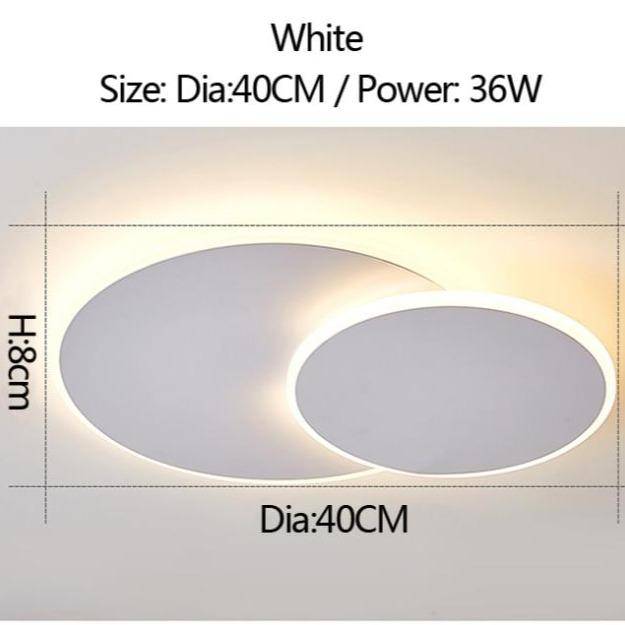Plafonnier LED Double Lighty Design