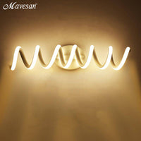 Applique murale LED Spiralight en aluminium