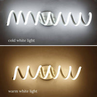 Applique murale LED Spiralight en aluminium