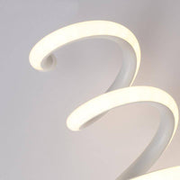 Applique murale LED Spiralight en aluminium