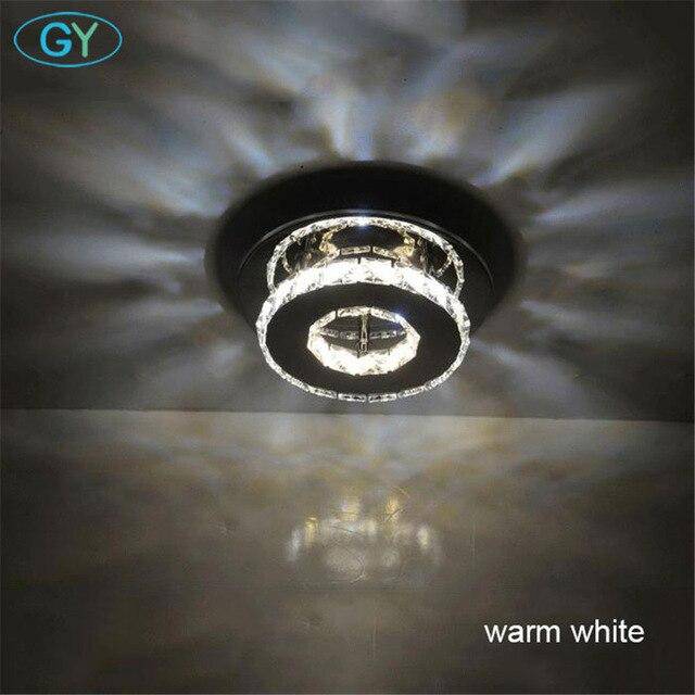 Plafonnier LED Cristal - Élégance Chromée
