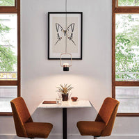Lustre suspendu LED rose gold