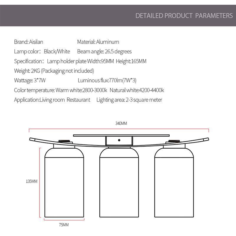 Plafonnier LED Down Design