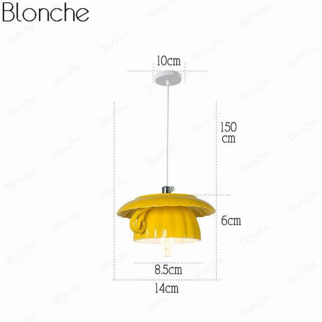 Suspension LED "Tasse à Café" Moderniste