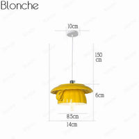 Suspension LED "Tasse à Café" Moderniste