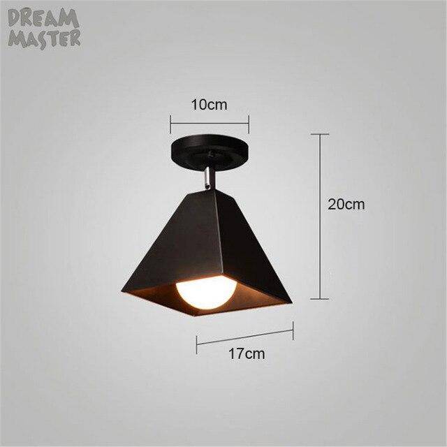 Suspension LED design en métal avec abat-jours industriels multiples