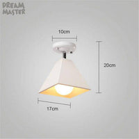 Suspension LED design en métal avec abat-jours industriels multiples