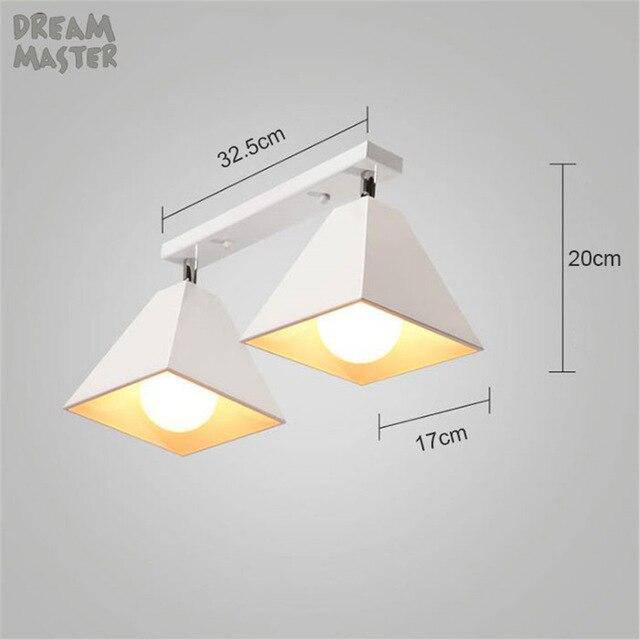 Suspension LED design en métal avec abat-jours industriels multiples