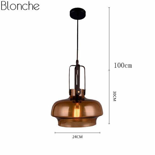 Suspension design en verre coloré LED - Hang_Style.