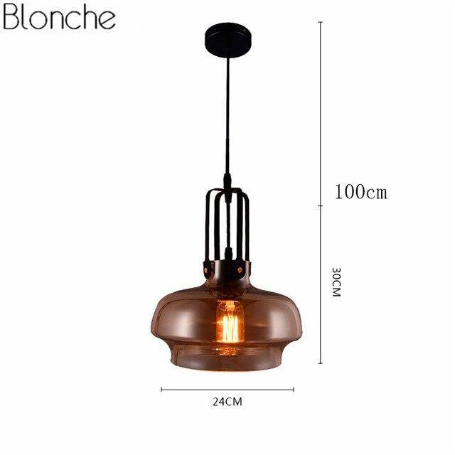 Suspension design en verre coloré LED - Hang_Style.