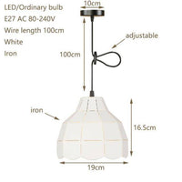 Suspension LED Design en Céramique Colorée